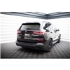 Maxton - Arriere Splitter BMW X5 G05 M-pack Noir Brillant