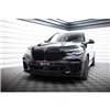 Maxton - Lame du pare-chocs avant / Splitter BMW X5 G05 M-pack Noir Brillant