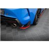 Maxton - Lame du pare-chocs arriere V.2 Toyota Supra Mk5 Noir Brillant