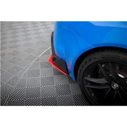 Maxton - Lame du pare-chocs arriere V.2 Toyota Supra Mk5 Noir Brillant