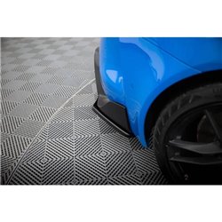 Maxton - Lame du pare-chocs arriere V.2 Toyota Supra Mk5 Noir Brillant