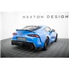 Maxton - Lame du pare-chocs arriere V.2 Toyota Supra Mk5 Noir Brillant