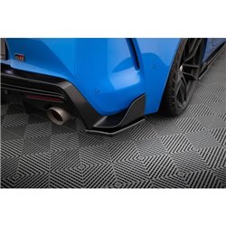 Maxton - Lame du pare-chocs arriere V.2 Toyota Supra Mk5 Noir Brillant