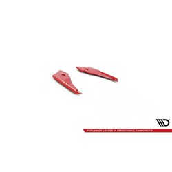 Maxton - Lame du pare-chocs arriere V.2 Toyota Supra Mk5 Noir Brillant