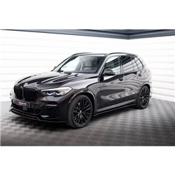 Maxton - Set des diffeuseur des bas de caisse BMW X5 G05 M-pack Noir Brillant