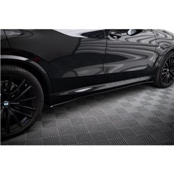Maxton - Set des diffeuseur des bas de caisse BMW X5 G05 M-pack Noir Brillant
