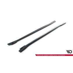 Maxton - Set des diffeuseur des bas de caisse BMW X5 G05 M-pack Noir Brillant