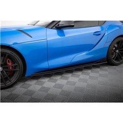 Maxton - Set des diffeuseur des bas de caisse V.2 Toyota Supra Mk5 Noir Brillant