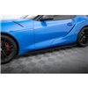Maxton - Set des diffeuseur des bas de caisse V.2 Toyota Supra Mk5 Noir Brillant