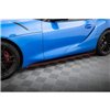 Maxton - Set des diffeuseur des bas de caisse V.2 Toyota Supra Mk5 Noir Brillant