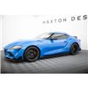 Maxton - Set des diffeuseur des bas de caisse V.2 Toyota Supra Mk5 Noir Brillant
