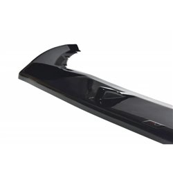 Maxton - Lame Du Pare-Chocs Avant V.2 Skoda Superb Liftback / Combi Mk3 Facelift Noir Brillant