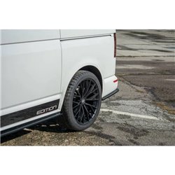 Maxton - Lame du pare-chocs arriere Volkswagen T6 Noir Brillant