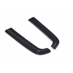 Maxton - Lame du pare-chocs arriere Volkswagen T6 Noir Brillant