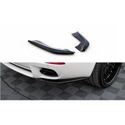 Maxton - Lame du pare-chocs arriere BMW X5 E70 Facelift M-pack Noir Brillant