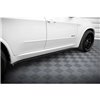 Maxton - Set des diffeuseur des bas de caisse BMW X5 E70 Facelift M-pack Noir Brillant