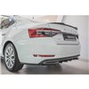 Maxton - Lame Du Pare-Chocs Arriere Skoda Superb Liftback / Combi Mk3 Facelift Noir Brillant