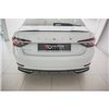 Maxton - Lame Du Pare-Chocs Arriere Skoda Superb Liftback / Combi Mk3 Facelift Noir Brillant