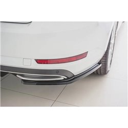 Maxton - Lame Du Pare-Chocs Arriere Skoda Superb Liftback / Combi Mk3 Facelift Noir Brillant