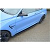 Maxton - Set des diffeuseur des bas de caisse V.1 BMW M4 F82 Noir Brillant