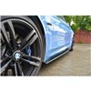 Maxton - Set des diffeuseur des bas de caisse V.1 BMW M4 F82 Noir Brillant