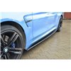 Maxton - Set des diffeuseur des bas de caisse V.1 BMW M4 F82 Noir Brillant