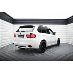 Maxton - Becquet Extension BMW X5 E70 Facelift M-pack Noir Brillant