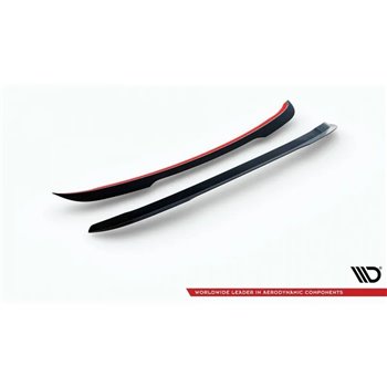 Maxton - Becquet Extension BMW X5 E70 Facelift M-pack Noir Brillant