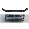 Maxton - Lame du pare-chocs avant / Splitter V.2 Volkswagen Passat R-Line B8 Noir Brillant