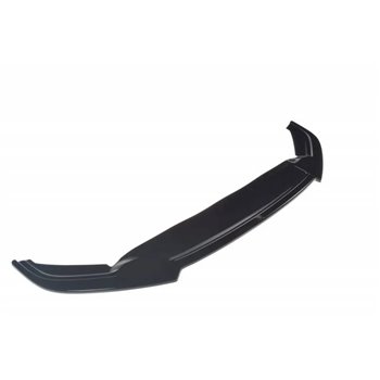 Maxton - Lame du pare-chocs avant / Lame V.2 Volkswagen Passat R-Line B8 Noir Brillant
