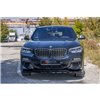 Maxton - Lame du pare-chocs avant / Lame BMW X4 M-Pack G02 Noir Brillant