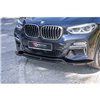 Maxton - Lame du pare-chocs avant / Lame BMW X4 M-Pack G02 Noir Brillant