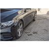 Maxton - Set des diffeuseur des bas de caisse Mercedes-Benz E43 AMG / AMG-Line Sedan / Estate W213 / S213 Noir Brillant