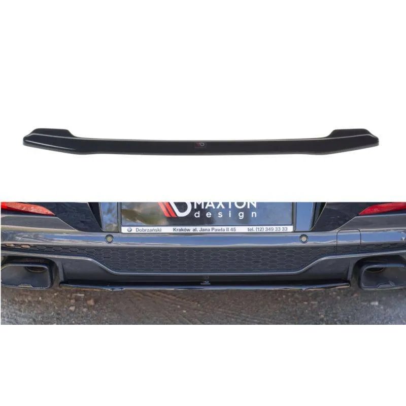 Maxton - Arriere Splitter BMW X4 M40i G02 Noir Brillant