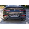 Maxton - Lame du pare-chocs arriere BMW X4 M40i G02 Noir Brillant