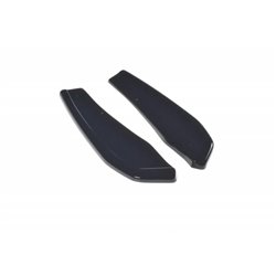 Maxton - Lame du pare-chocs arriere BMW X4 M40i G02 Noir Brillant