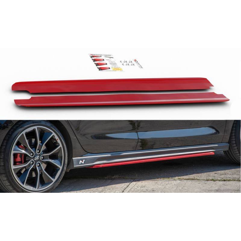 Maxton - Set des diffeuseur des bas de caisse V.2 Hyundai I30 N Mk3