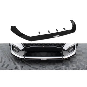 Maxton - Sport Lame Du Pare-Chocs V.2 Ford Fiesta Mk8 ST / ST-Line Noir Brillant