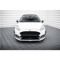 Maxton - Sport Lame Du Pare-Chocs V.2 Ford Fiesta Mk8 ST / ST-Line Noir Brillant