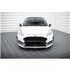 Maxton - Sport Lame Du Pare-Chocs V.2 Ford Fiesta Mk8 ST / ST-Line Noir Brillant