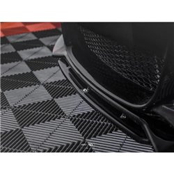 Maxton - Lame Du Pare-Chocs Avant V.1 BMW 1 M-Pack E82 Facelift Noir Brillant