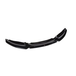 Maxton - Lame Du Pare-Chocs Avant V.1 BMW 1 M-Pack E82 Facelift Noir Brillant