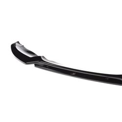 Maxton - Lame Du Pare-Chocs Avant V.1 BMW 1 M-Pack E82 Facelift Noir Brillant
