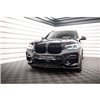 Maxton - Lame Du Pare-Chocs Avant V.1 BMW X3 M40d / M40i / M-Pack G01 Noir Brillant