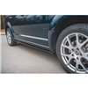 Maxton - Set des diffeuseur des bas de caisse Fiat Freemont Noir Brillant