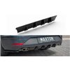 Maxton - Rajout Du Pare-Chocs Arriere V.1 Seat Leon Cupra Mk3 FL Sportstourer Noir Brillant