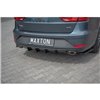 Maxton - Rajout Du Pare-Chocs Arriere V.1 Seat Leon Cupra Mk3 FL Sportstourer Noir Brillant