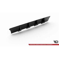 Maxton - Rajout Du Pare-Chocs Arriere V.1 Seat Leon Cupra Mk3 FL Sportstourer Noir Brillant