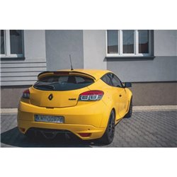 Maxton - Becquet Renault Megane 3 RS Noir Brillant