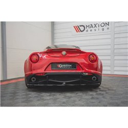 Maxton - Arriere Lame Alfa Romeo 4C Noir Brillant